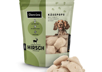 Chewies Cheese Crisps with Deer – Crunchy Natural Snack, 35g Protein-Rich Treat