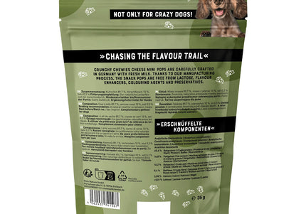 Chewies Cheese Crisps with Deer – Crunchy Natural Snack, 35g Protein-Rich Treat