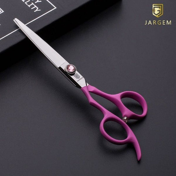 Jargem Straight Grooming Scissors 6 Inch – Left-Handed Precision Cutting Tool