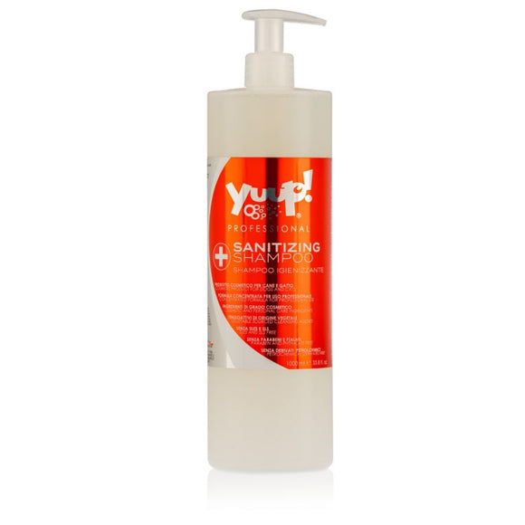 Yuup! Professional Sanitizing Shampoo – Antiseptic Disinfectant Formula, 1:10 Concentrate, 1L Bottle