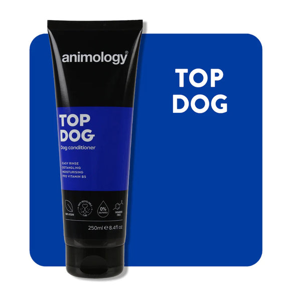 Animology Top Dog Conditioner – Moisturizing Formula with Nourishing Oils, 250ml Bottle