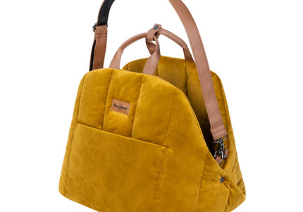 Recobed Elegant 3-in-1 Transport Bag – Versatile Gray Carrier with Soft Interior