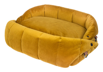 Recobed Elegant 3-in-1 Transport Bag – Versatile Gray Carrier with Soft Interior