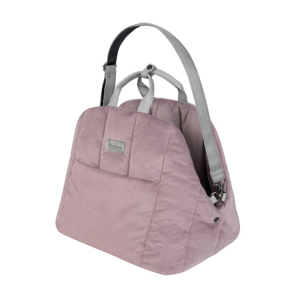 Recobed Elegant 3-in-1 Transport Bag – Versatile Gray Carrier with Soft Interior