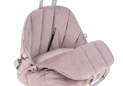 Recobed Elegant 3-in-1 Transport Bag – Versatile Gray Carrier with Soft Interior