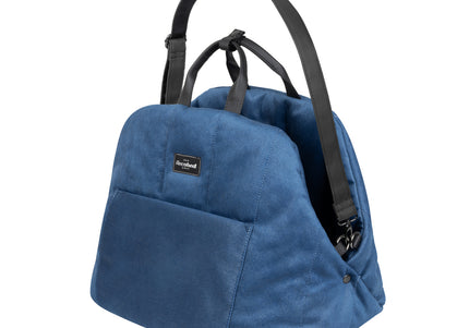 Recobed Elegant 3-in-1 Transport Bag – Versatile Gray Carrier with Soft Interior