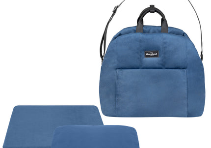 Recobed Elegant 3-in-1 Transport Bag – Versatile Gray Carrier with Soft Interior