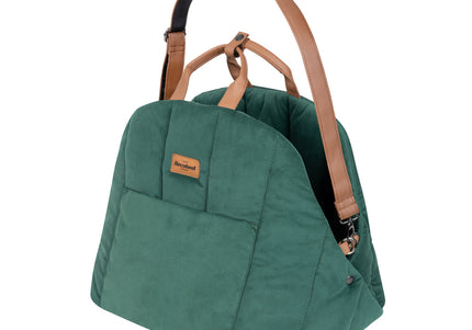 Recobed Elegant 3-in-1 Transport Bag – Versatile Gray Carrier with Soft Interior