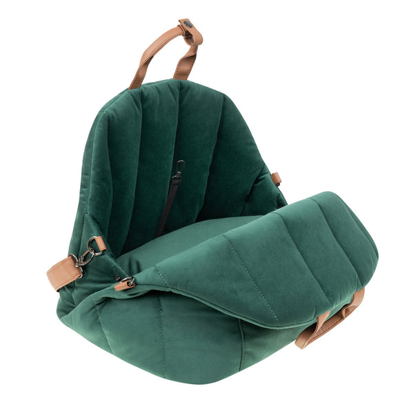 Recobed Elegant 3-in-1 Transport Bag – Versatile Gray Carrier with Soft Interior