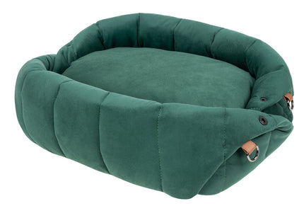 Recobed Elegant 3-in-1 Transport Bag – Versatile Gray Carrier with Soft Interior