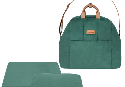 Recobed Elegant 3-in-1 Transport Bag – Versatile Gray Carrier with Soft Interior