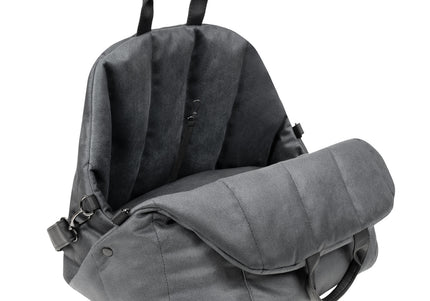 Recobed Elegant 3-in-1 Transport Bag – Versatile Gray Carrier with Soft Interior