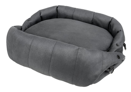 Recobed Elegant 3-in-1 Transport Bag – Versatile Gray Carrier with Soft Interior