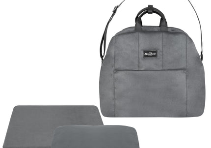 Recobed Elegant 3-in-1 Transport Bag – Versatile Gray Carrier with Soft Interior