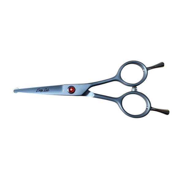 Easy Cut Straight Grooming Scissors 4.5in – Safe Precision Blades, Lightweight Design