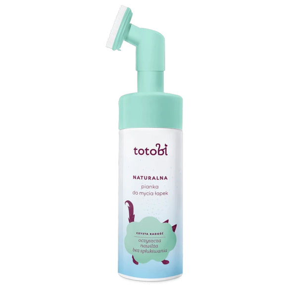 Totobi Natural Paw Washing Foam 200ml – Gentle Cleansing Formula, Hypoallergenic Care