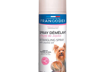 Francodex Detangling Spray with Jojoba Oil – Conditioning Formula, 250ml Bottle