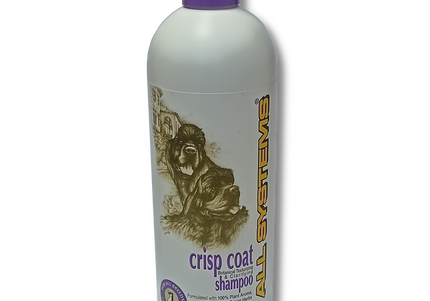 1 All Systems Crisp Coat Botanical Shampoo – 473ml, Enriched Formula for Rough and Hard Hair