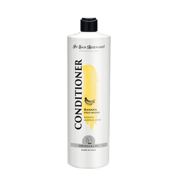 Iv San Bernard Traditional Line Banana Conditioner – Nourishing Formula for Medium-Length Hair, 1L