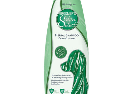 Groomer's Salon Select Herbal Shampoo – Gentle Botanical Formula, 544ml, Nourishing Cleanser
