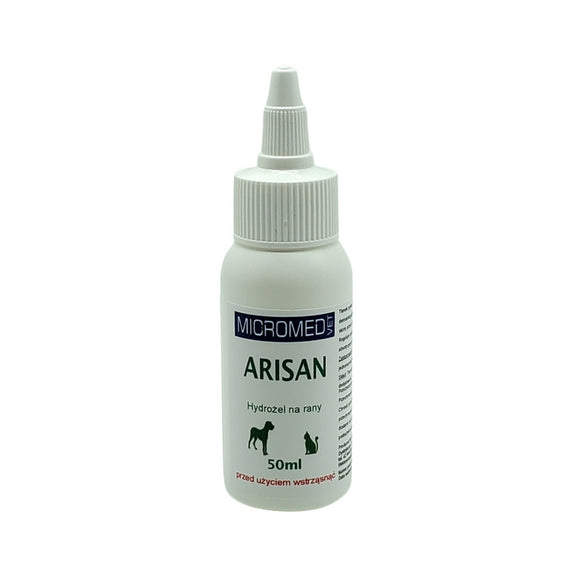 Micromed Vet Arisan Hydrogel – Specialized Wound Care Formula, Fast-Acting 100ml