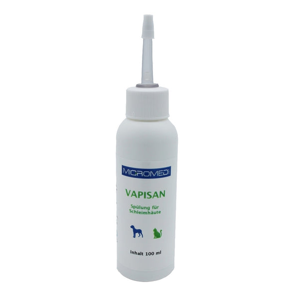 Micromed Vapisan Cleansing Solution – Gentle Liquid Wash, 100ml Bottle, Hypoallergenic Formula