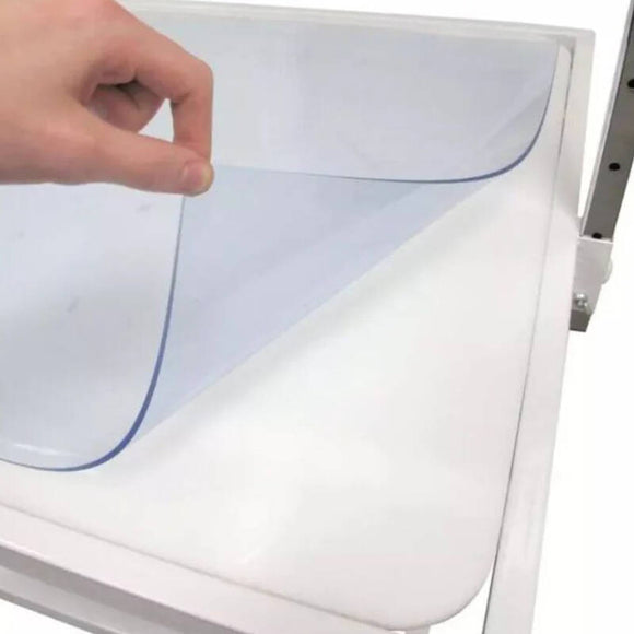 Vivog Silicone Anti-Slip Grooming Table Mat – Transparent, 120cm x 60cm, Durable Surface