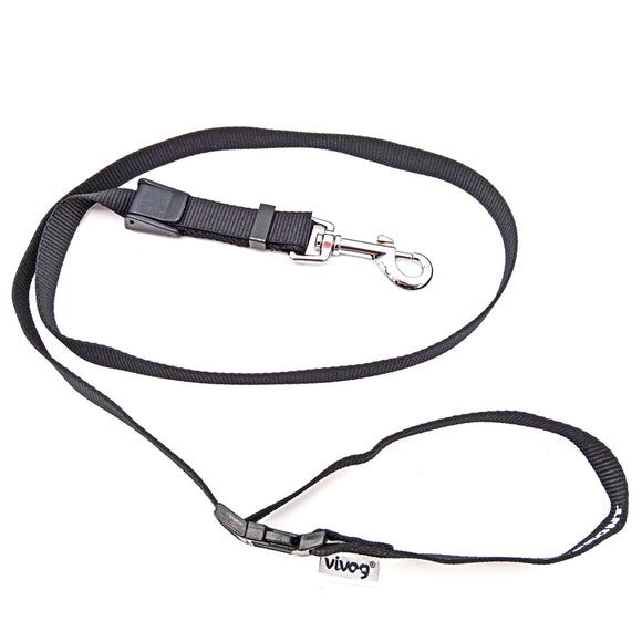 Vivog Adjustable Front Grooming Leash – 1.5 cm Wide Durable Tape Design