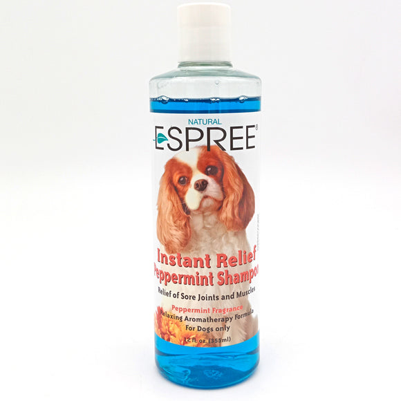 Espree Peppermint Instant Relief Shampoo – Soothing Mint Formula, 355ml Bottle