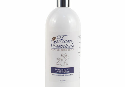 Fraser Essentials Shine Bright Conditioner – Revitalizing Formula, Enhances Shine and Restores Dull Coats, 1L