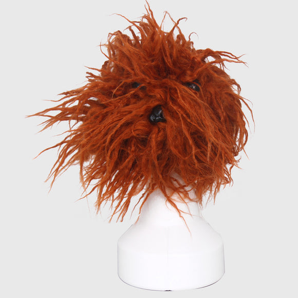 Vivog White Synthetic Fur – Replaceable Head Cover for Teddy Bear and Bichon Training Dummy