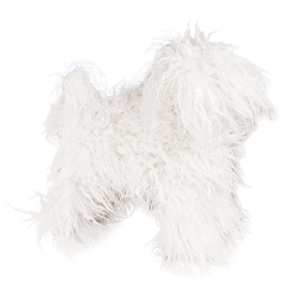 Vivog White Synthetic Fur – Replaceable Head Cover for Teddy Bear and Bichon Training Dummy