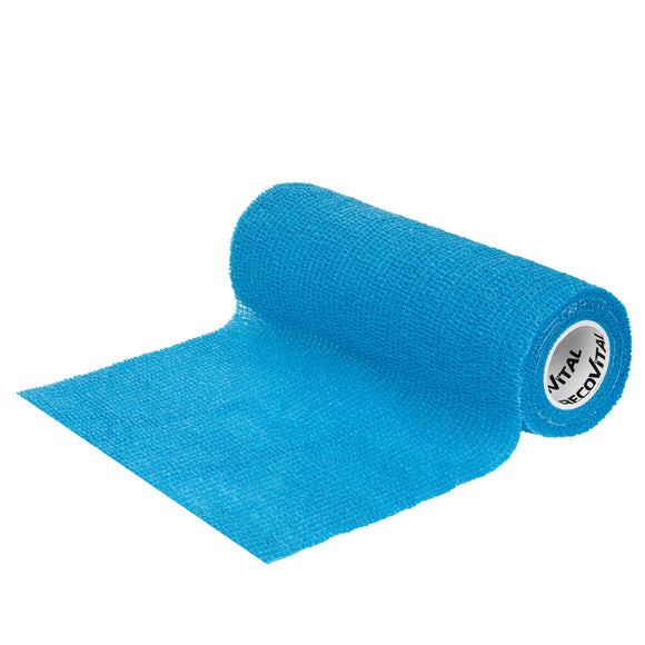 Recovital Smooth Cohesive Bandage – 2.5cm x 4.5m, Yellow, Flexible and Secure Wrap