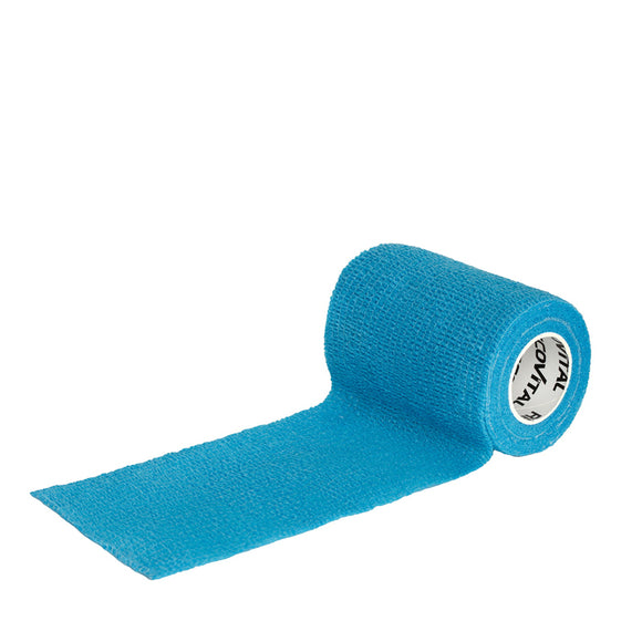 Recovital Smooth Cohesive Bandage – 2.5cm x 4.5m, Yellow, Flexible and Secure Wrap