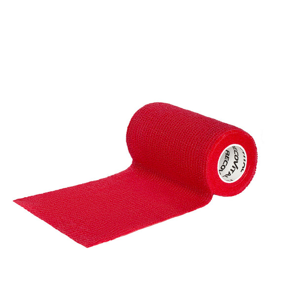 Recovital Smooth Cohesive Bandage – 2.5cm x 4.5m, Yellow, Flexible and Secure Wrap