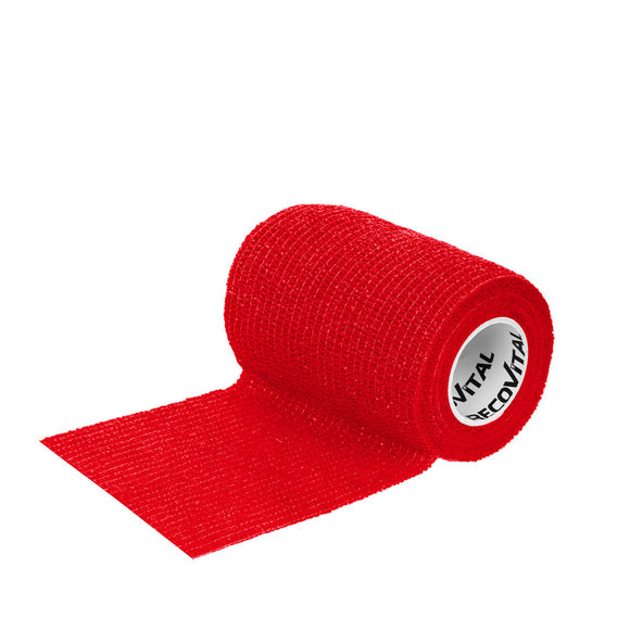 Recovital Smooth Cohesive Bandage – 2.5cm x 4.5m, Yellow, Flexible and Secure Wrap