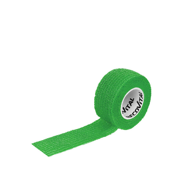 Recovital Smooth Cohesive Bandage – 2.5cm x 4.5m, Yellow, Flexible and Secure Wrap