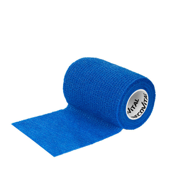 Recovital Smooth Cohesive Bandage – 2.5cm x 4.5m, Yellow, Flexible and Secure Wrap