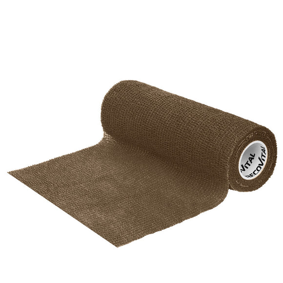 Recovital Smooth Cohesive Bandage – 2.5cm x 4.5m, Yellow, Flexible and Secure Wrap