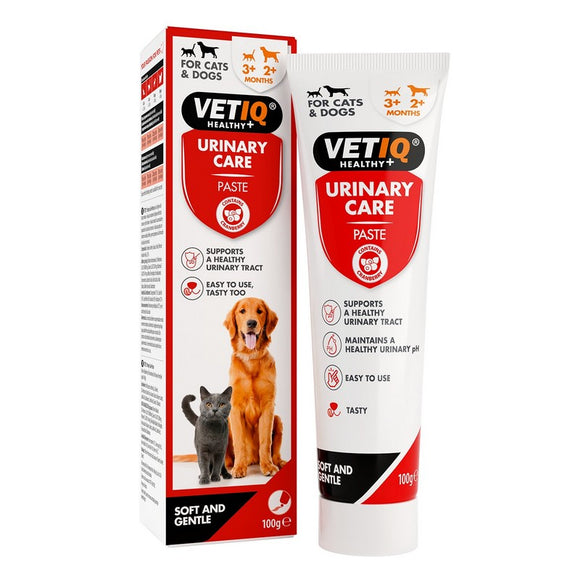 VetIQ Urinary Care Paste – 100g Advanced Formula, Supports Healthy Urinary Tract Function