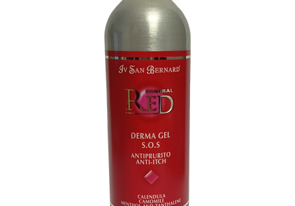Iv San Bernard Mineral Red Derma Gel S.O.S. – Anti-Itch Soothing Gel for Wounds, 150ml