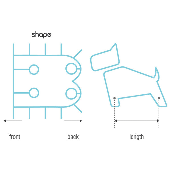 Recowear FIT GRANAT Protective Recovery Suit – Breathable Post-Operative Dog Clothing, Comfortable Fit