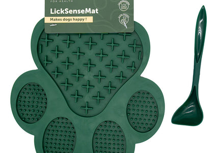 Pokusa for Health Sensory Feeding Mat – Textured Silicone Surface with Feeding Spoon Included