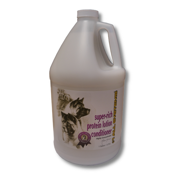 1 All Systems Super Rich Protein Lotion Conditioner – Herbal Protein Formula, 3.78L, Nourishing and Moisturizing