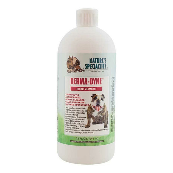 Nature's Specialties Derma-Dyne Medicated Shampoo with Iodine, 946ml – Specialist Skin Relief Formula