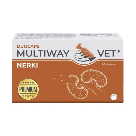 Multiway Vet Duocaps Kidney Support – Twist-Off Capsules, 60 Count, Fast-Absorbing Formula