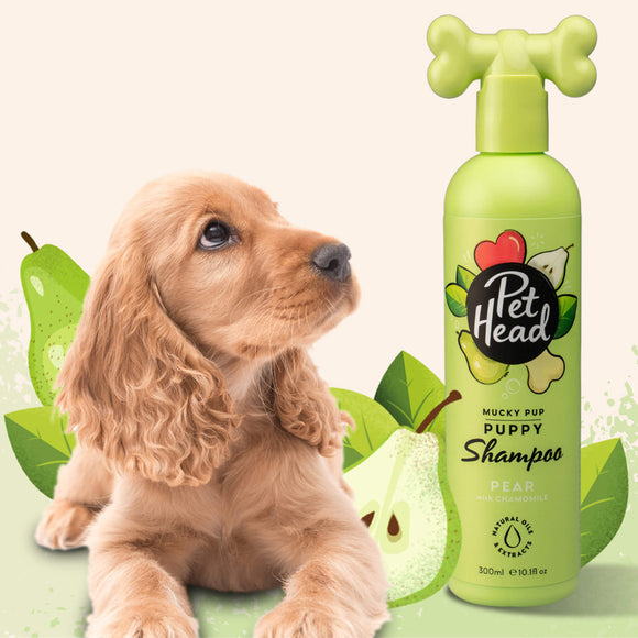 Pet Head Mucky Pup Puppy Shampoo 300ml – Gentle Cleansing Formula with Mild Scent