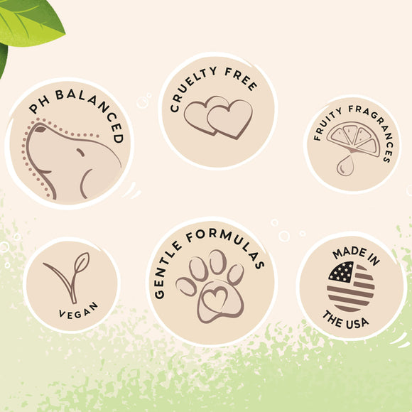 Pet Head Mucky Pup Puppy Spray – Delicate Refreshing Shampoo, Gentle Dry Care, 300ml