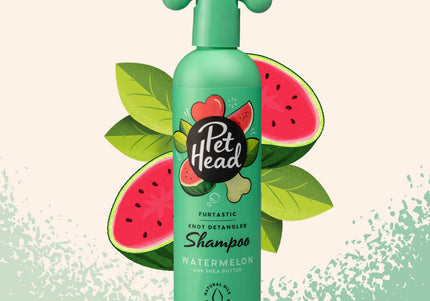 Pet Head Furtastic Knot Detangler Shampoo – Long Hair Formula, 300ml, Eases Combing