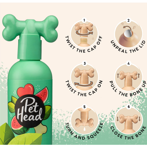 Pet Head Furtastic Knot Detangler Shampoo – Long Hair Formula, 300ml, Eases Combing